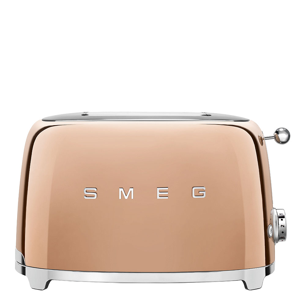 Smeg 50’s Style Leivänpaahdin 2 viipaletta Ruusukulta