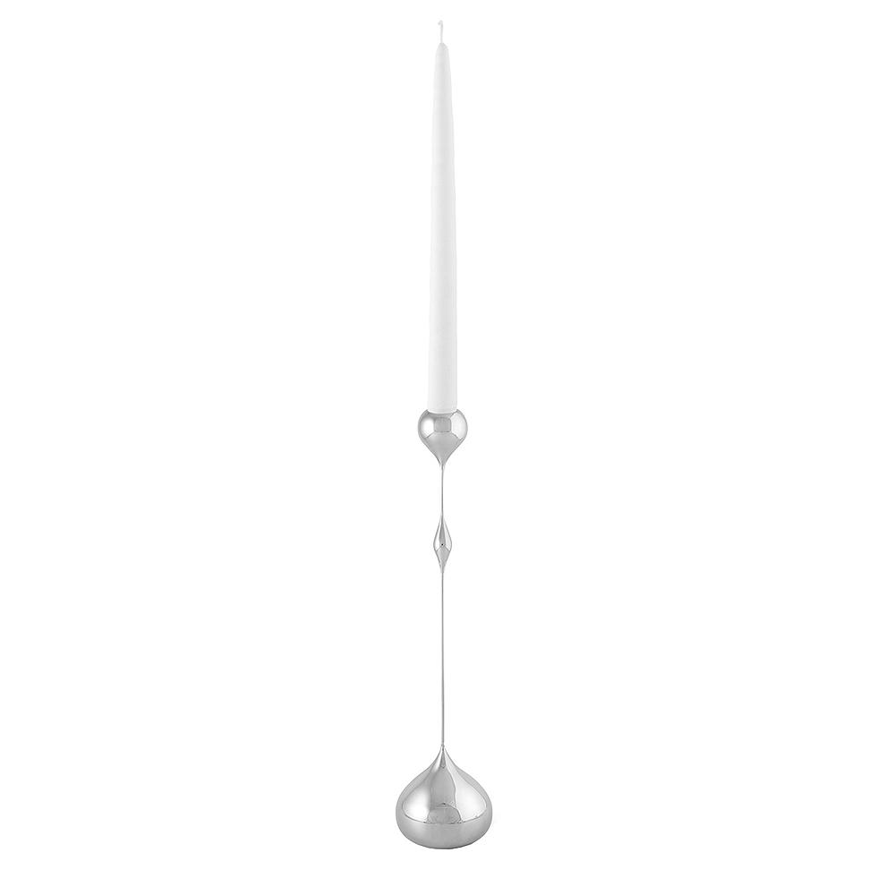 Klong – Tender Ljusstake Hög 35 cm Silver