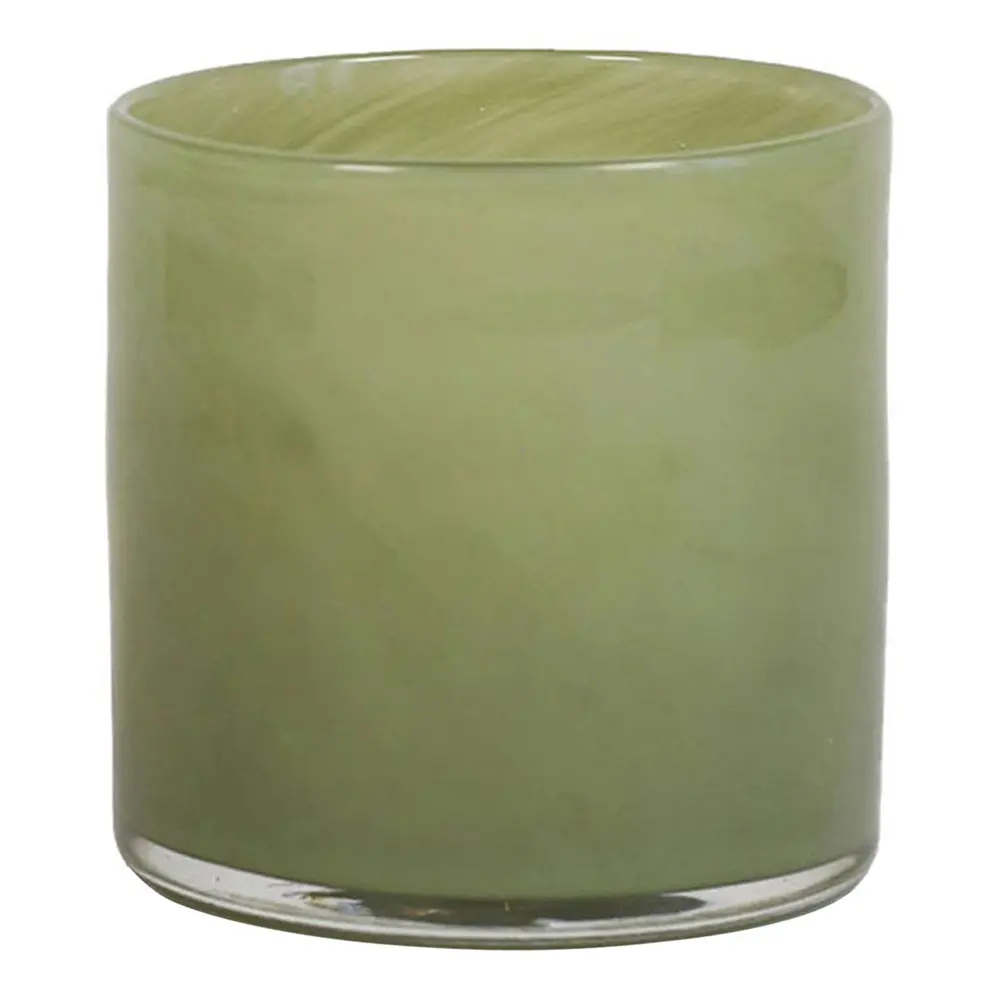 Lyric Lyslykt 8x8 cm Olive Green