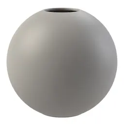 Cooee Ball vase 20 cm grå