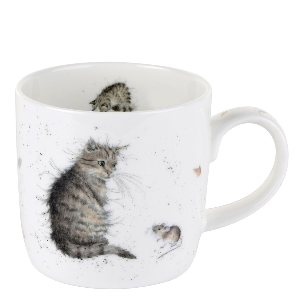 Wrendale Design – Mugg Cat and Mouse 31 cl