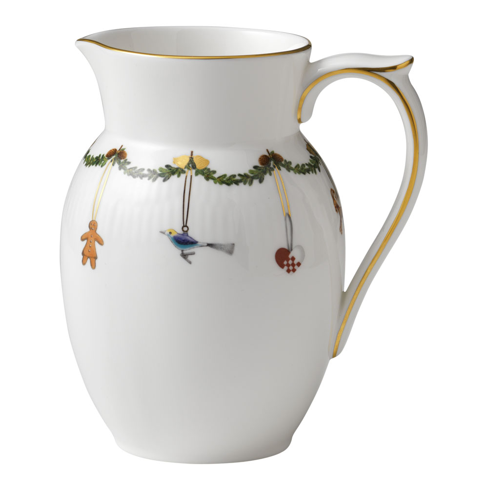 Royal Copenhagen - Stjerne Riflet Jul kanne 0,9L