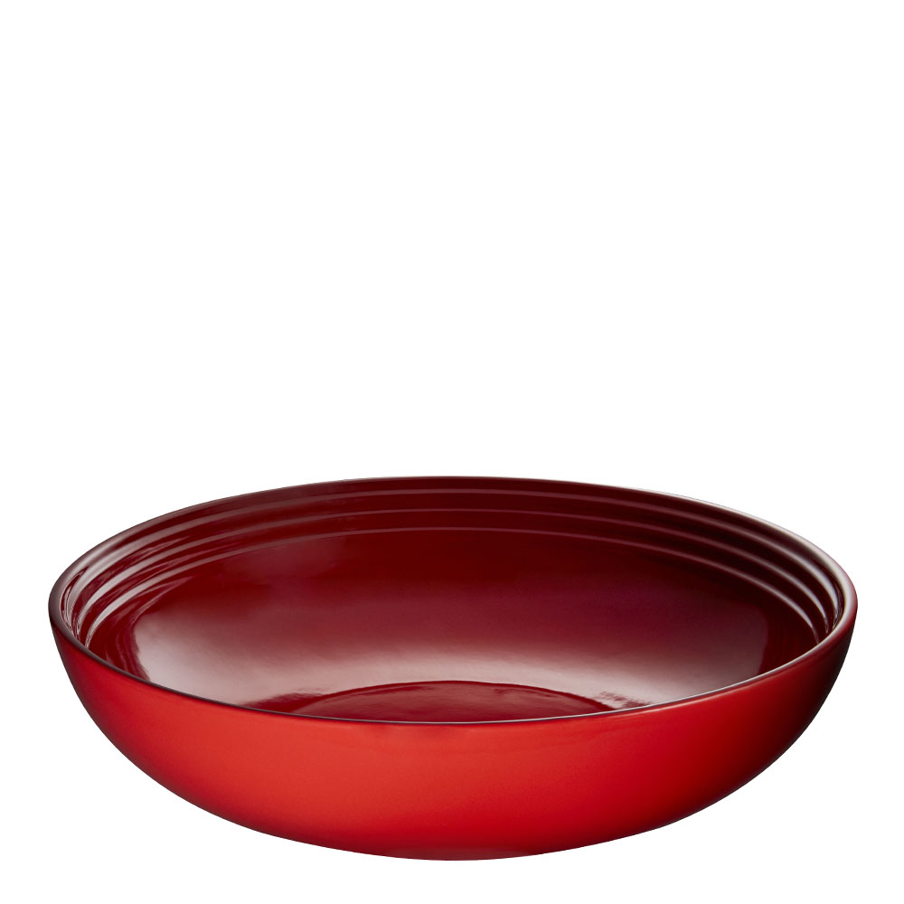 Le Creuset - Signature Stor Serveringsskål 32 cm Cerise