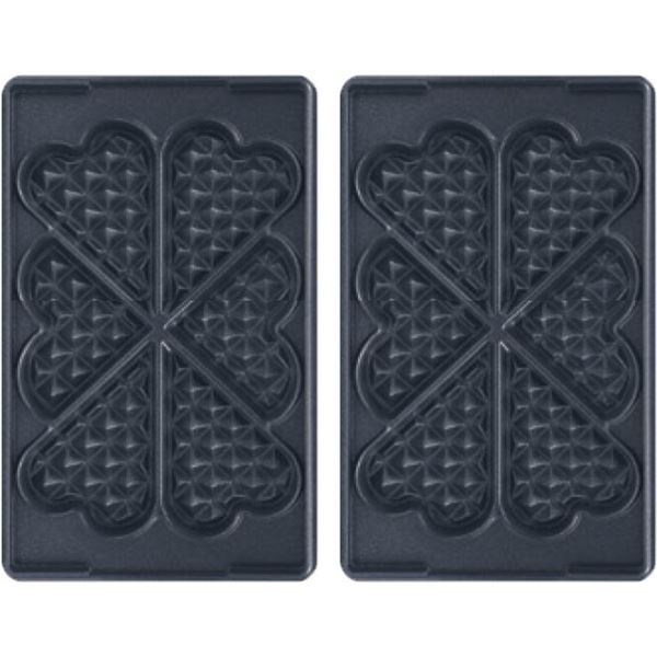 Tefal - Box 6 Heart Waffle Plattor 2-Pack