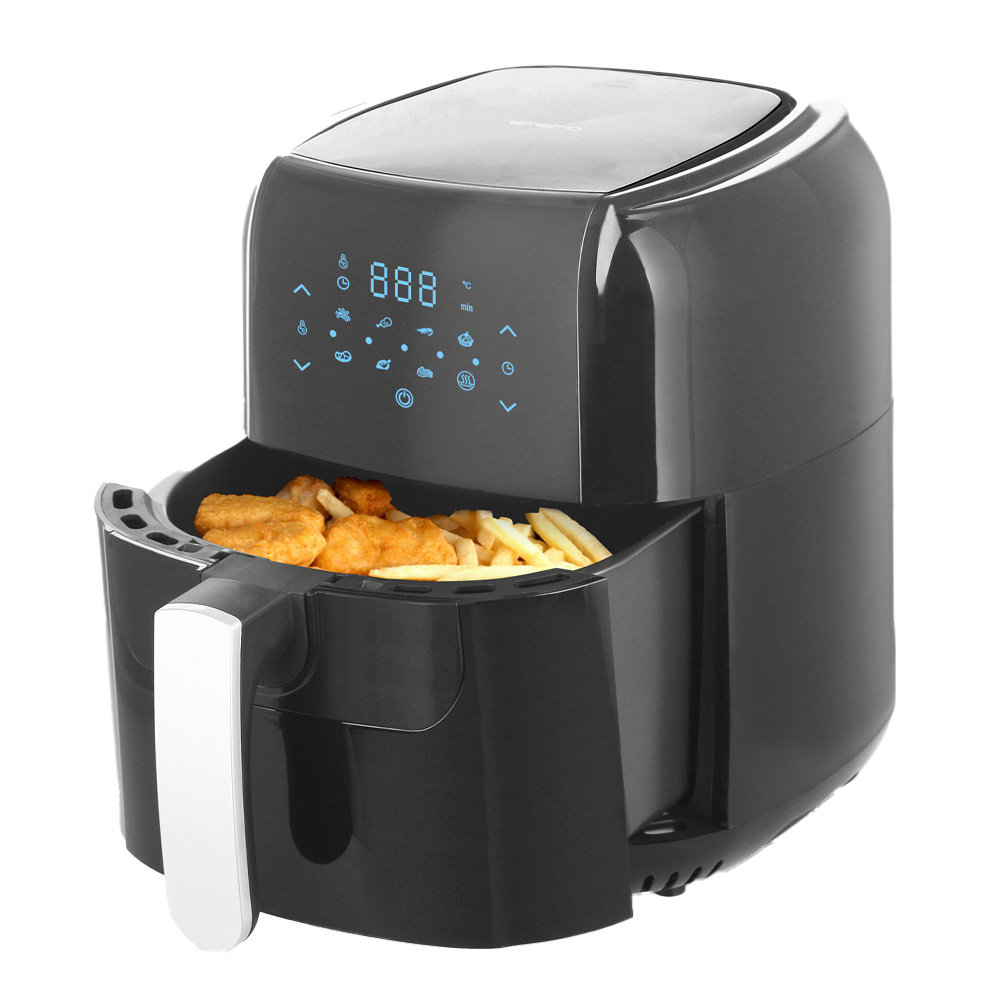 Läs mer om Emerio - Smart Fryer 5,5 liter Svart