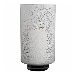 Nybro Crystal Desert Lykt/Vase 27 cm Hvit