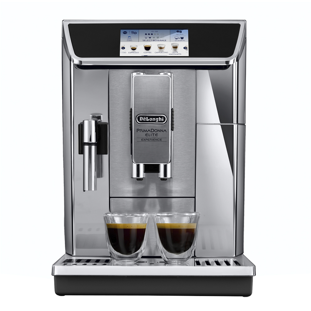 DeLonghi - PrimaDonna Elite Experience Kaffemaskin Metall/Silver