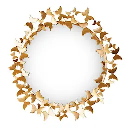 Gynning Design Spegel Butterfly 64x69 cm Guld