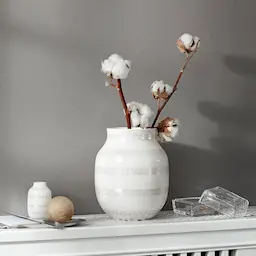 Kähler Design Omaggio Vase 20 cm Perlemor  hover