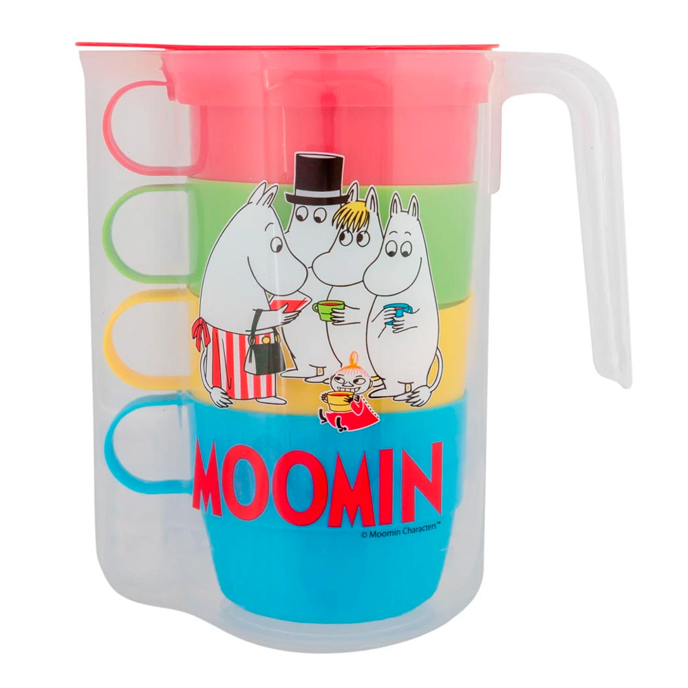 Martinex - Moomin by Martinex Kannu ja mukit 4 kpl