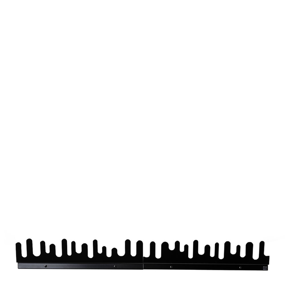 Design House Stockholm – Wave Hängare 2-pack Svart