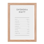 Poster Mini Print A5  Svenska mått 