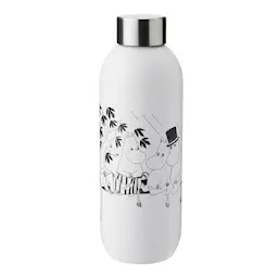 Stelton Keep Cool Moomin drikkeflaske 0,75L soft white