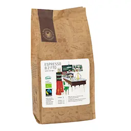 Bergstrands Kafferosteri Espressobönor 8.2 Fairtrade Eko 1 kg