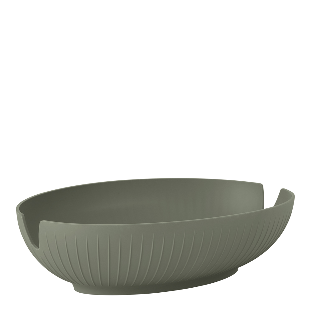 Kähler Design - Hammershøi brødkurv 29,5x20 cm grønn