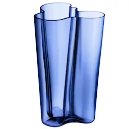 Iittala Alvar Aalto vase 25,1 cm ultramarinblå