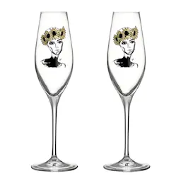 Kosta Boda All About You Champagneglas 24 cl 2-pack Let´s celebrate you