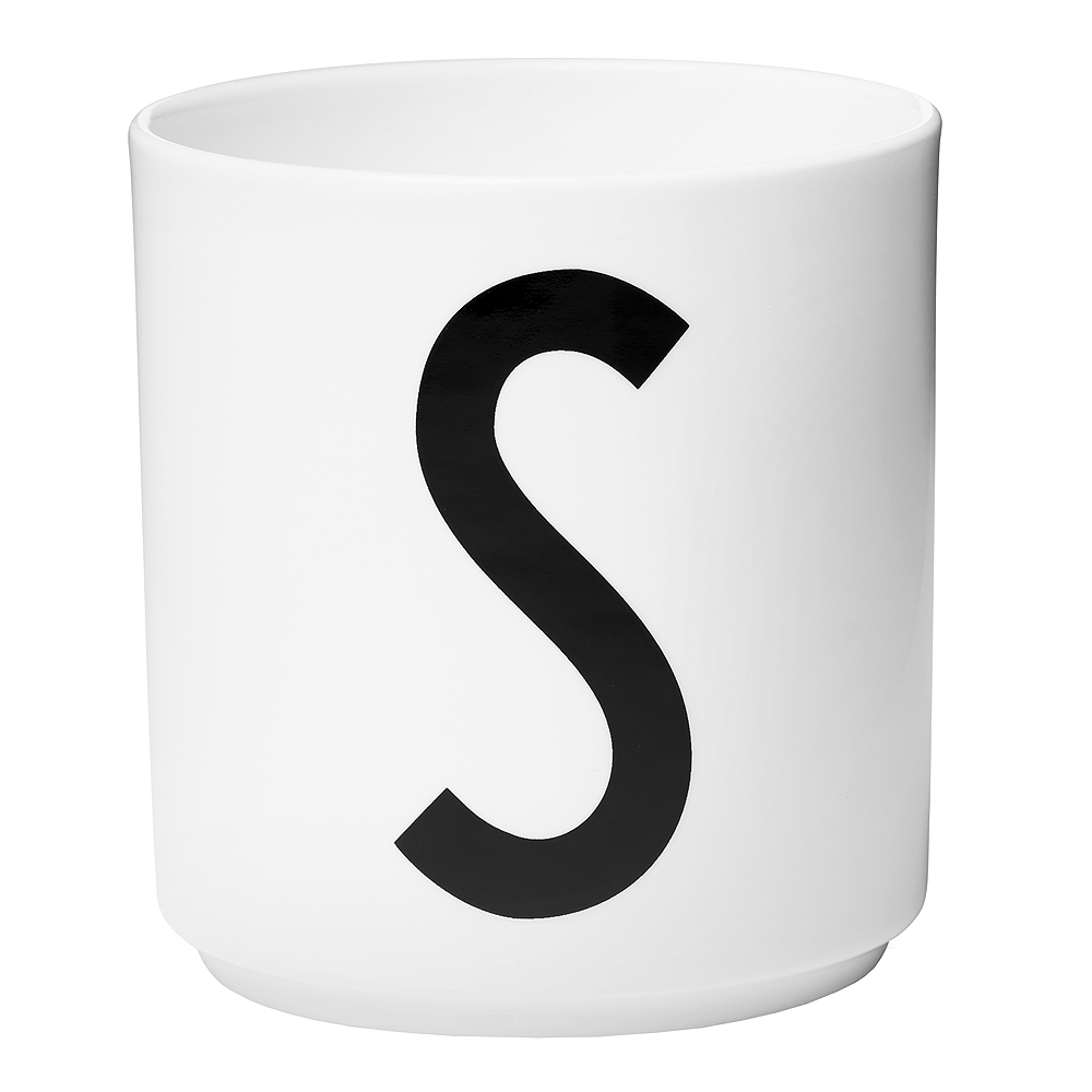 Design Letters Mugg S Vit