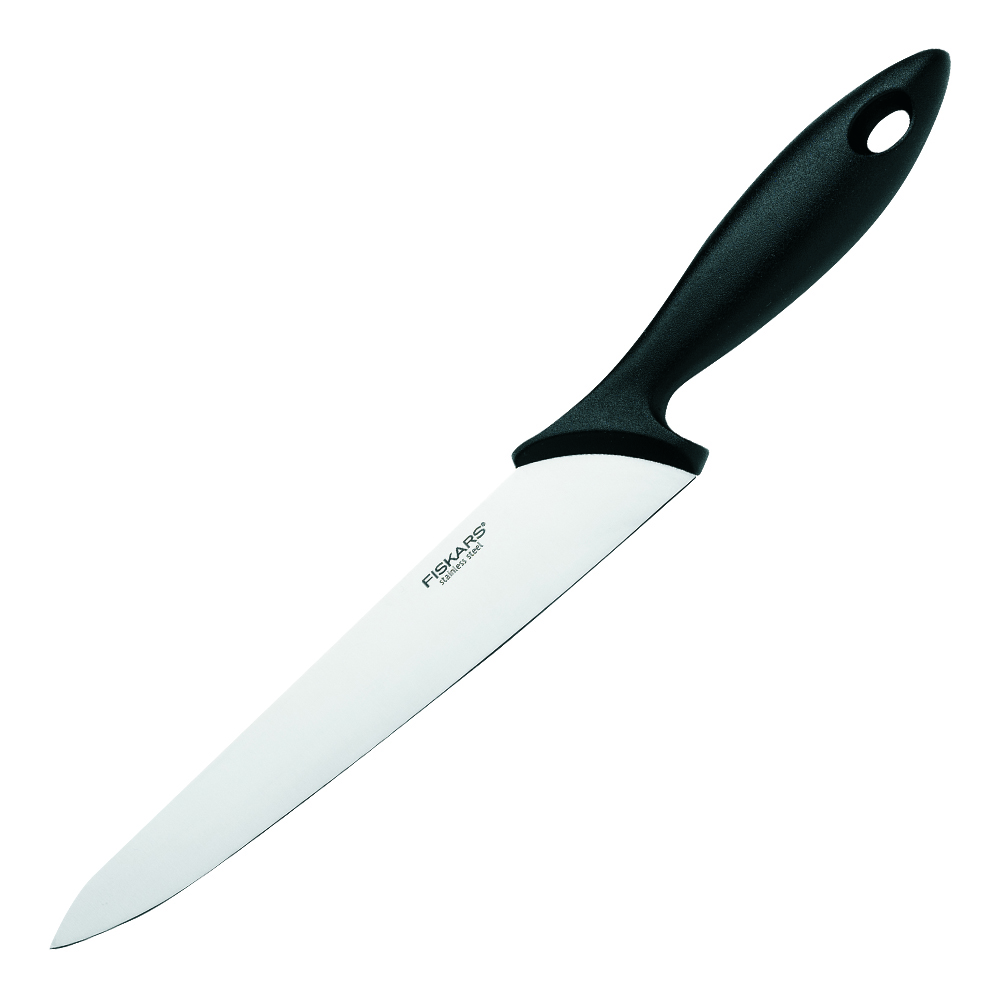 Läs mer om Fiskars - Essential Kökskniv 21 cm Svart