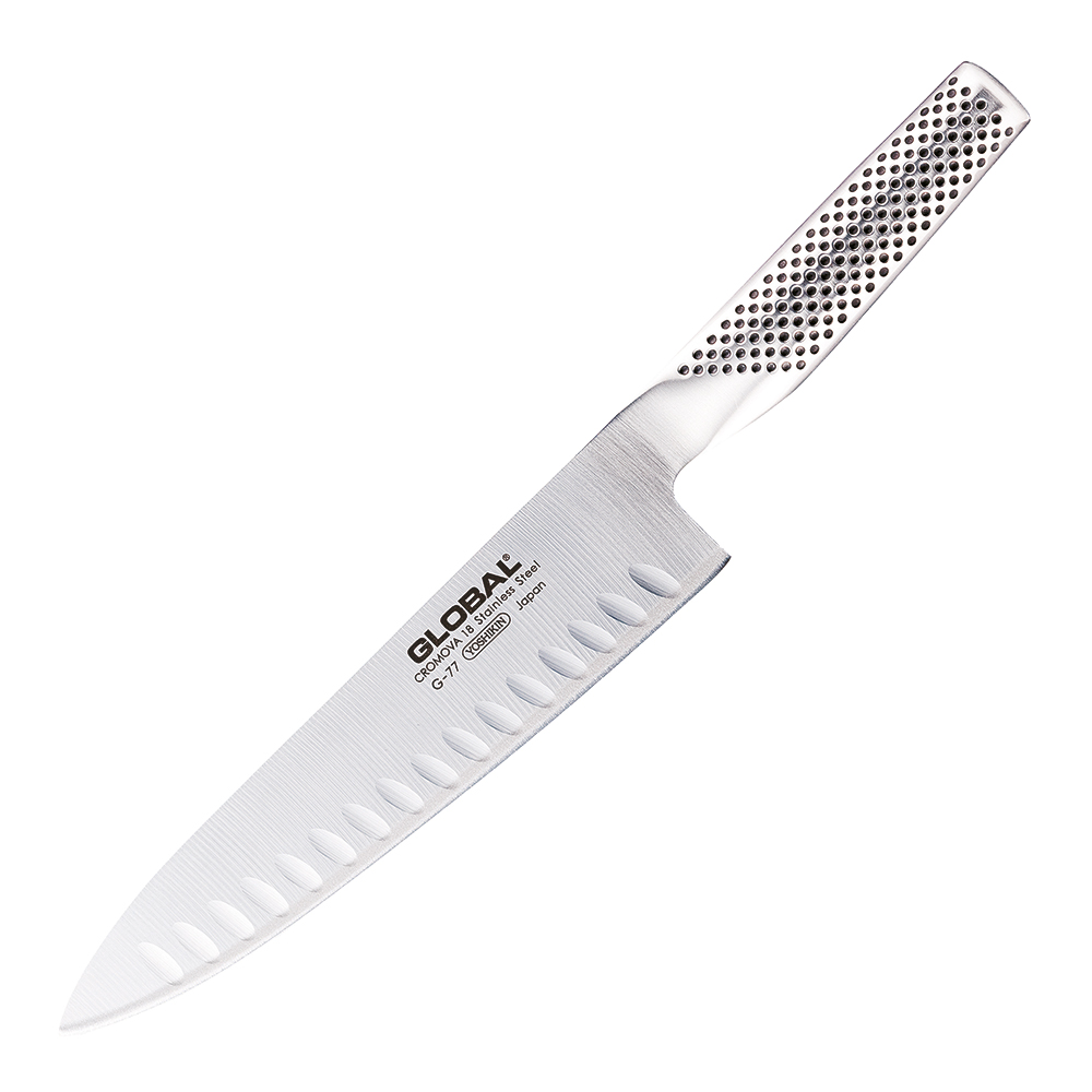 Läs mer om Global - Global G-77 Kockkniv 20 cm olivslipad