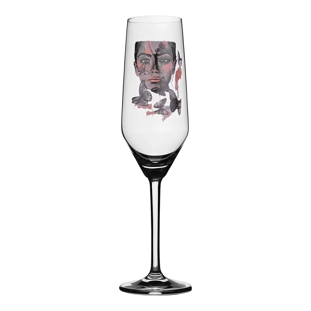 Champagneglass Butterfly Queen 30 cl