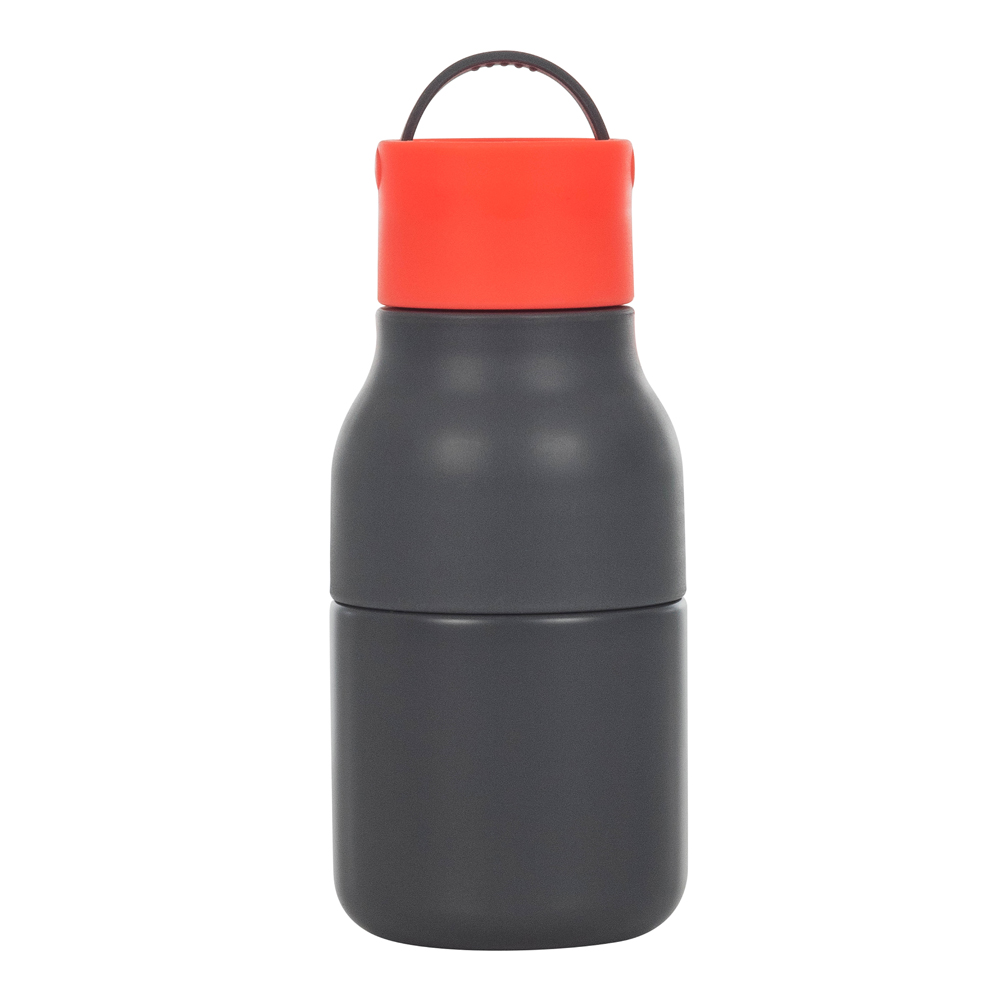 Läs mer om LUND LONDON - Active Bottle 25cl Grey & Coral