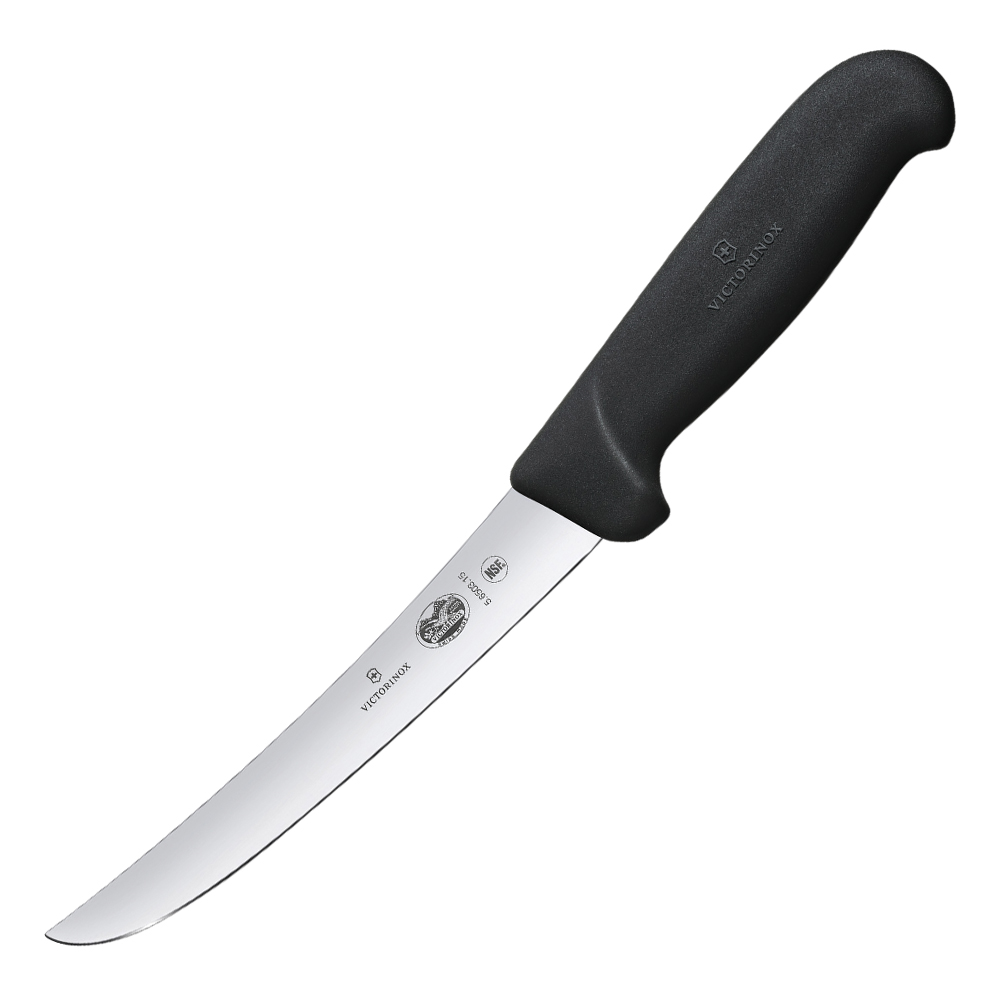 Victorinox - Fibrox utbeiningskniv 15 cm svart