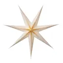 Sunshine Adventsstjärna 118 cm Guld/Vit 