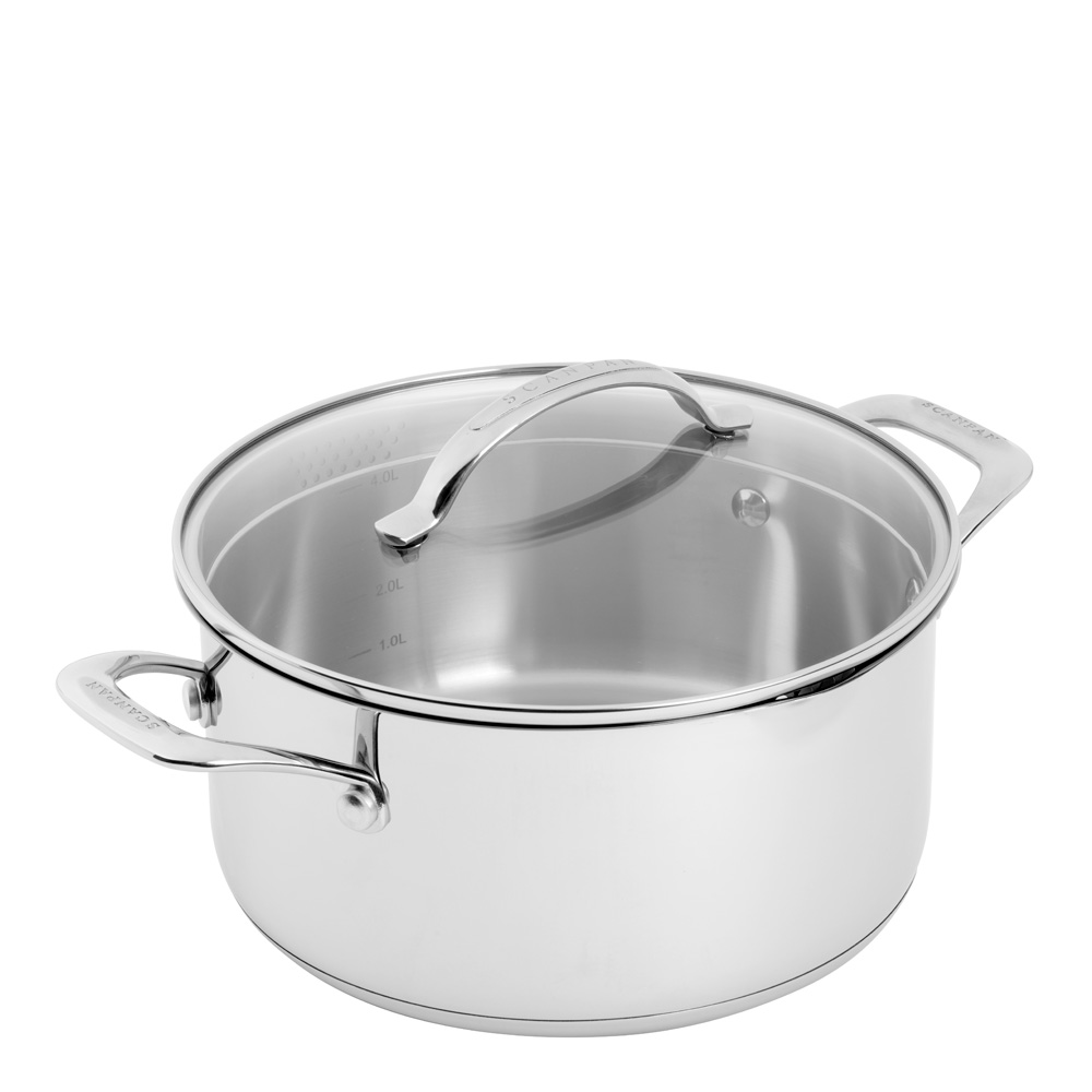 Scanpan – STS Gryta med lock 4,8 L Rostfri