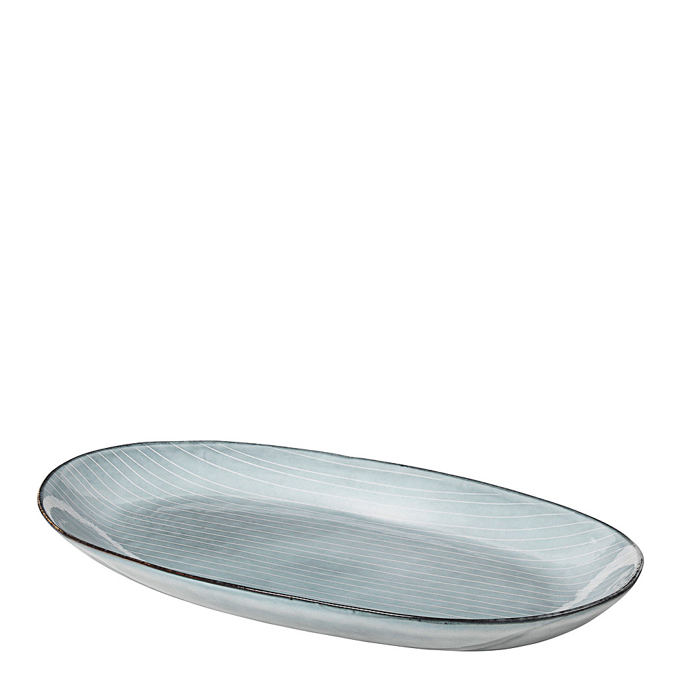 Broste Copenhagen - Nordic Sea Oval Tallrik 22 cm