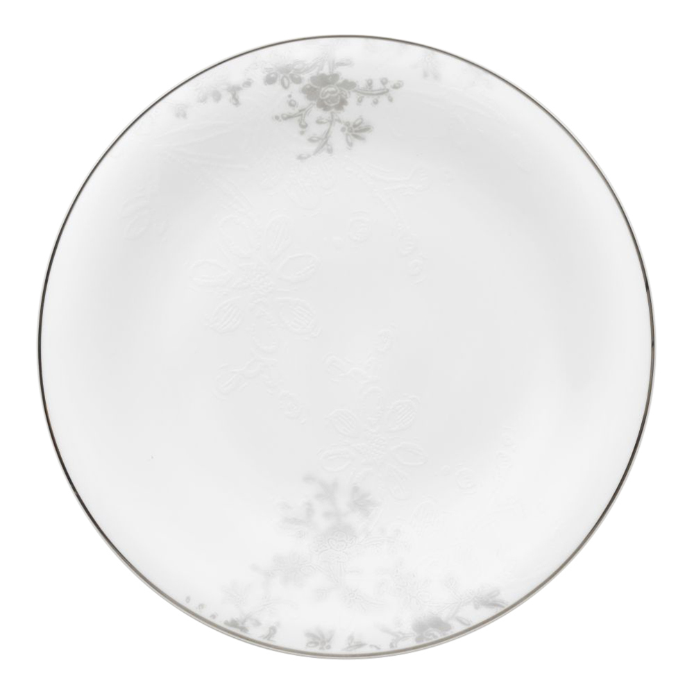 Läs mer om ROYAL PORCELAIN - Angelina Platinum Tallrik 17cm Vit