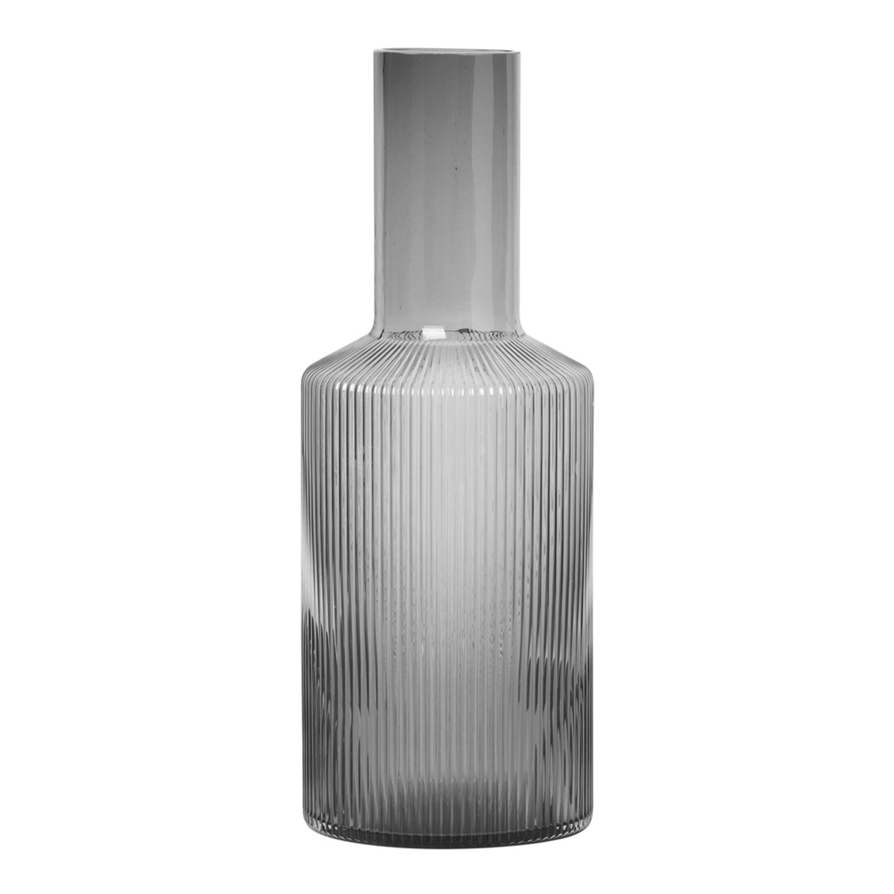 Ferm Living - Ripple Karaff 1 L Rök