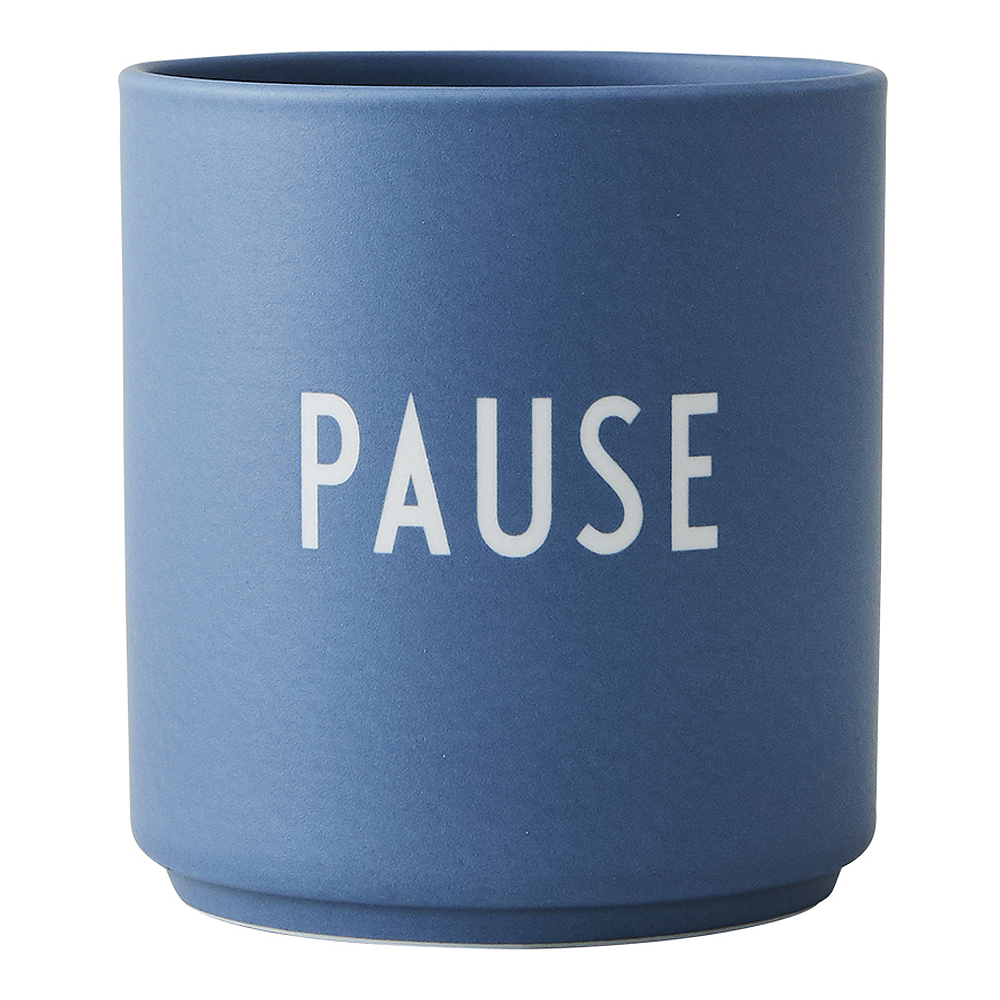 Design Letters – Favourite Cup Pause Blå